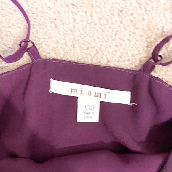 Francesca's Purple Sparkly Dress - Picture 4 of 5